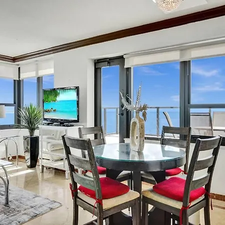 Huge Terrace Oceanfront Condo Beach Service 1502